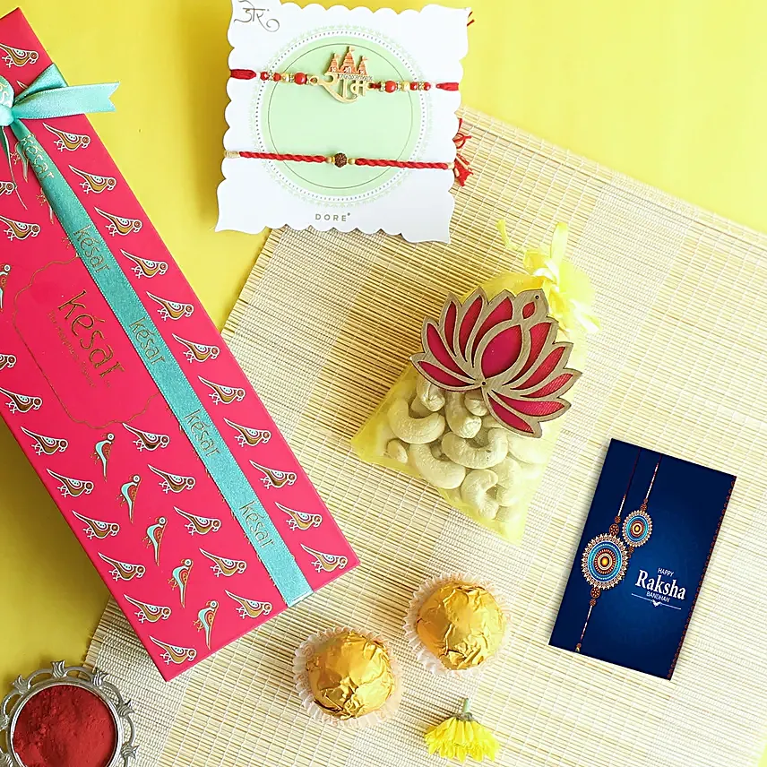 Sweet Bond Devotional Rakhi Gift Box