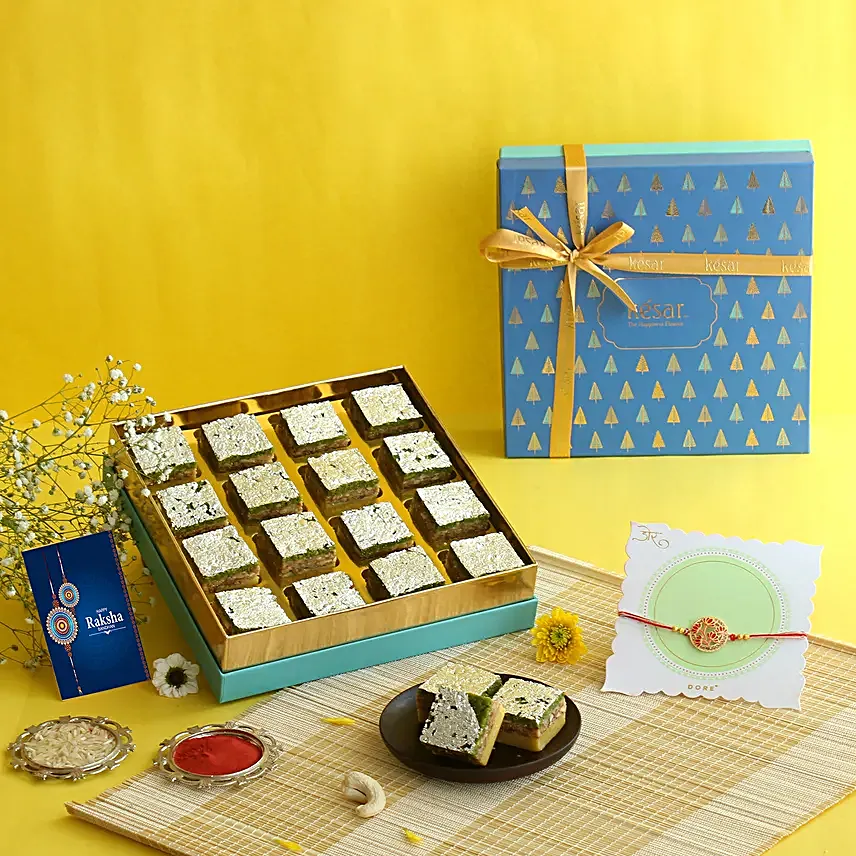 Royal Blue Rakhi Hamper