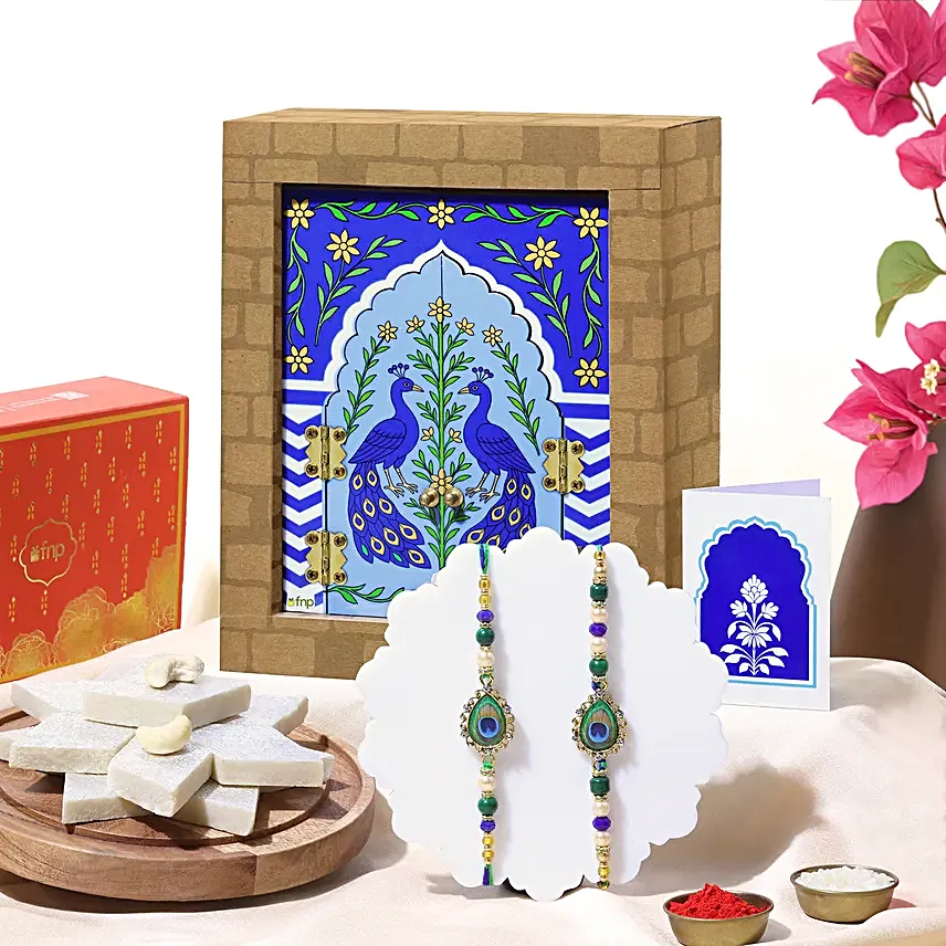 Mor Bagh Royal BB Rakhi Hamper