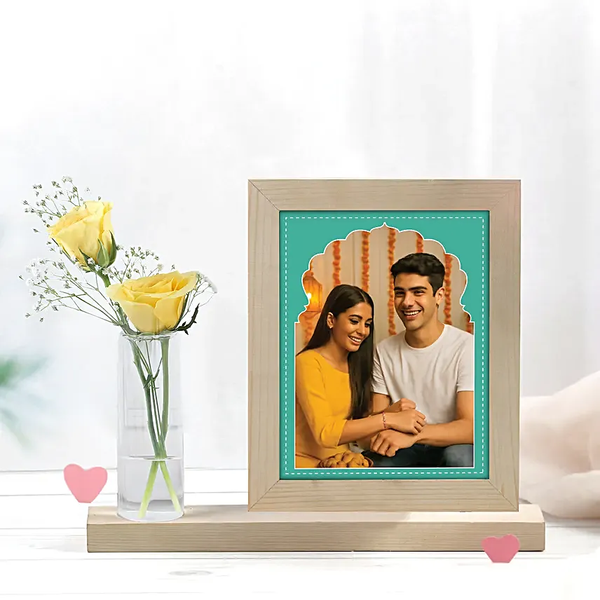 Spiritual Rakhi with Personalised Frame