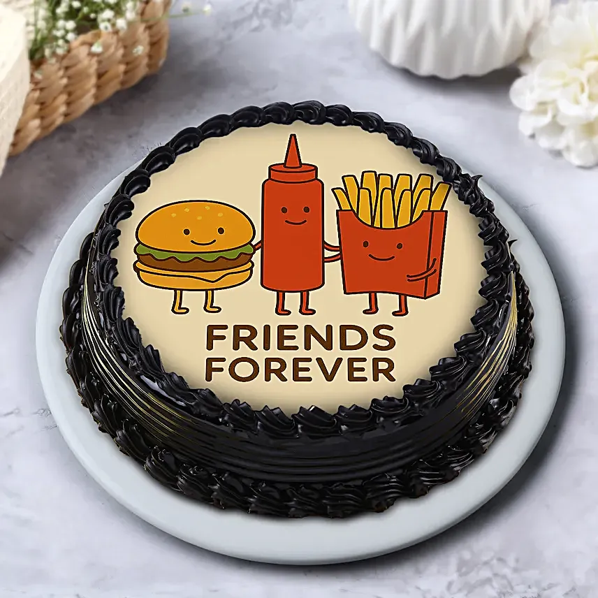 Classic Truffle Cream Delight Cake