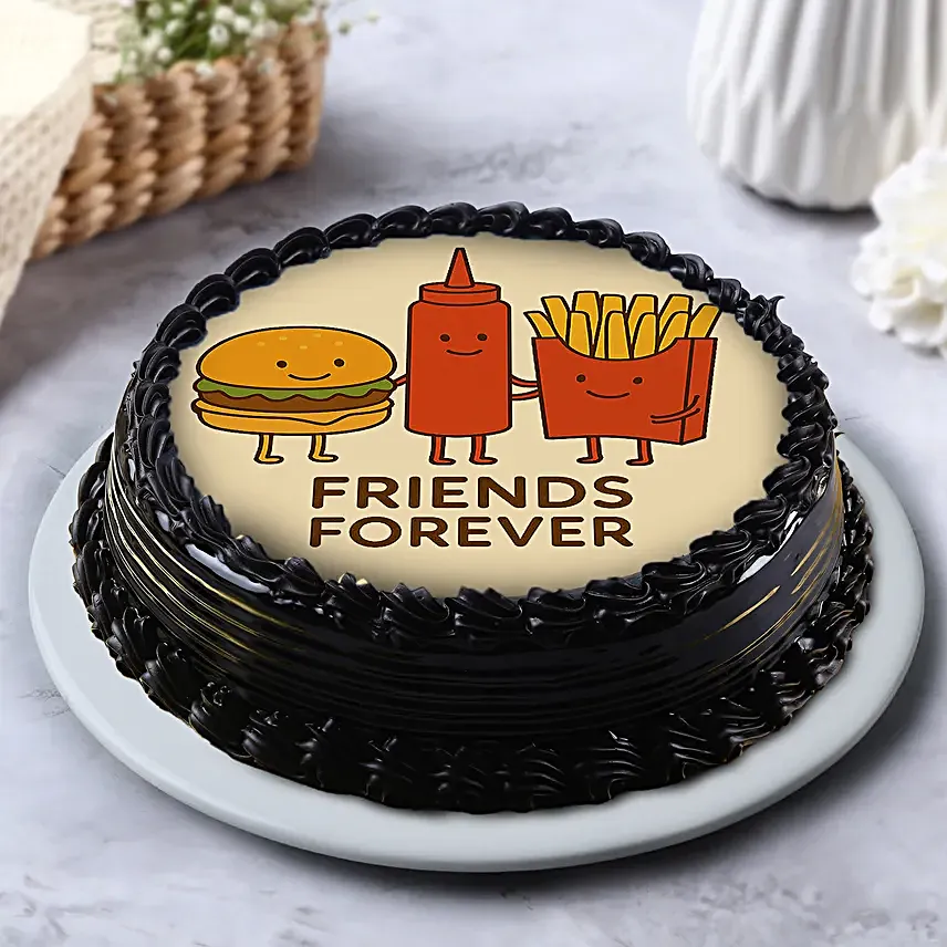 Classic Truffle Cream Delight Cake