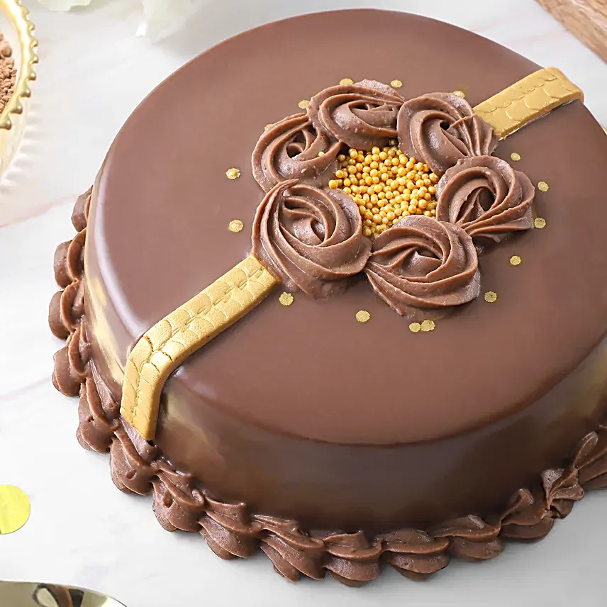 Rakhi Truffle Indulgence Cake  500 g
