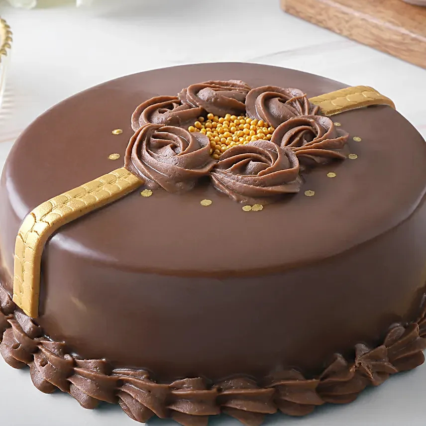Rakhi Truffle Indulgence Cake  500 g