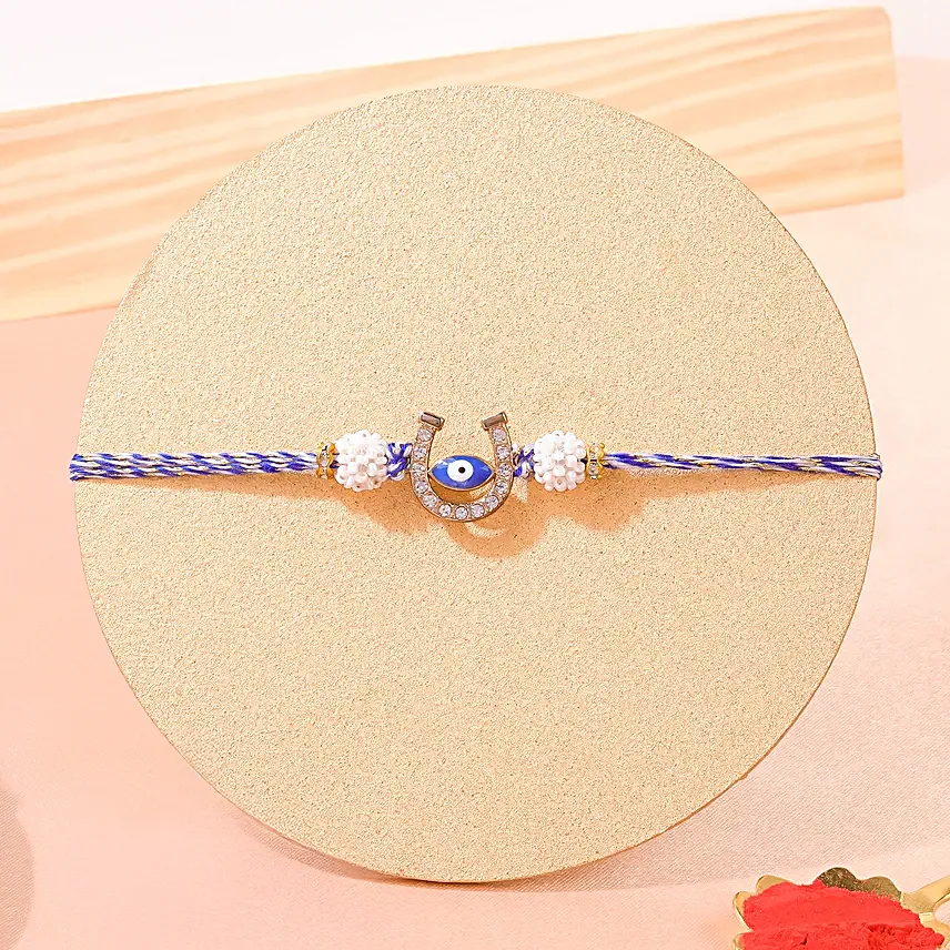 Evil Eye Charm Rakhi Gift Set