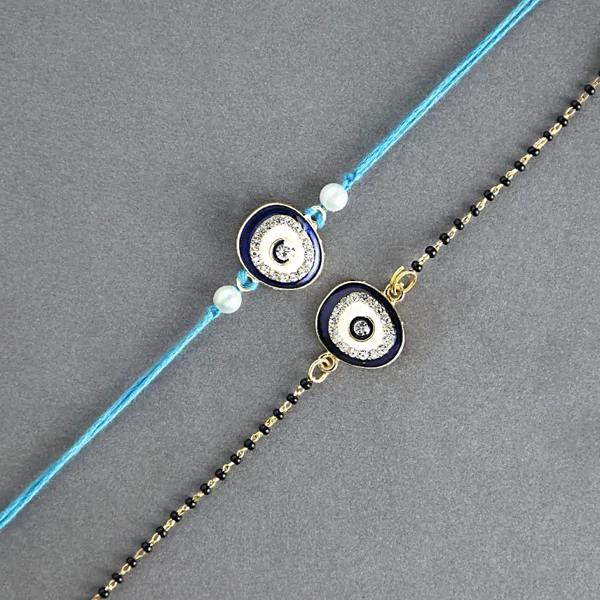 Feng Shui Guardian Evil Eye Bhaiya Bhabhi Rakhi Kaju Katli Happiness