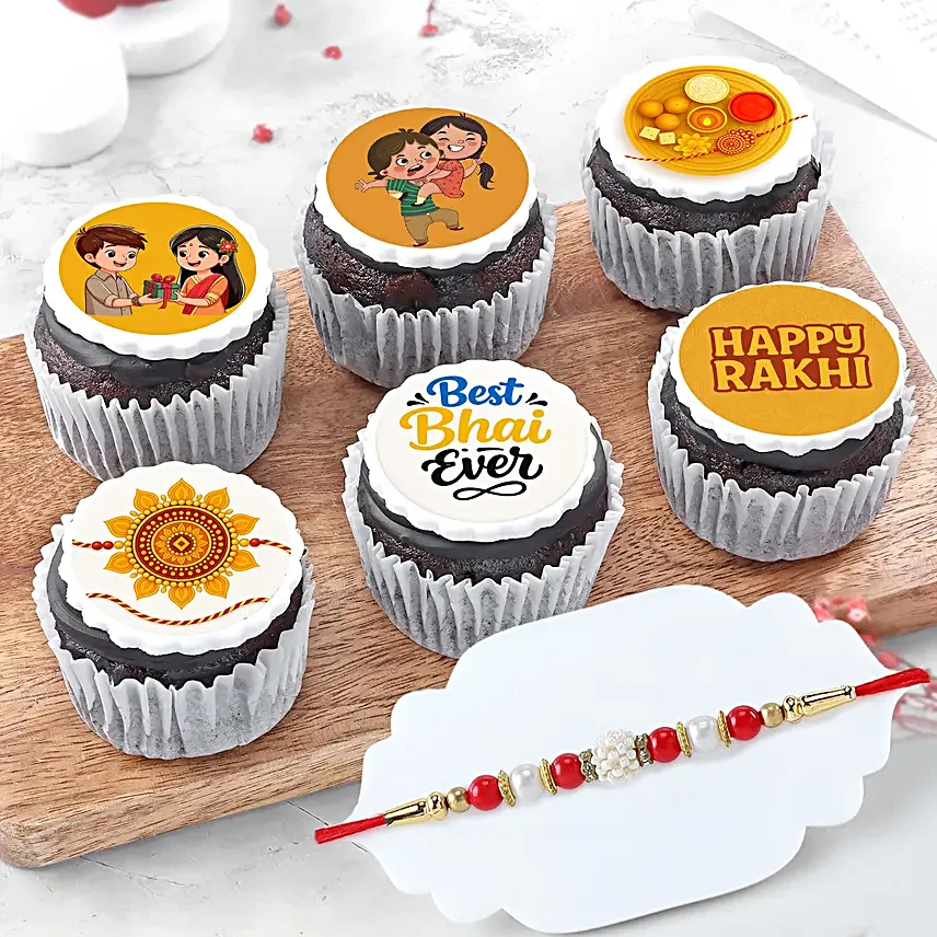Rakhi Cupcake Celebration Set