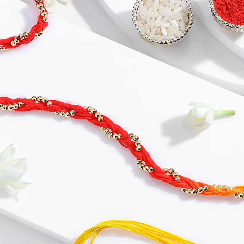 Top Bro Rakhi Delight Jar Cake with Rakhi