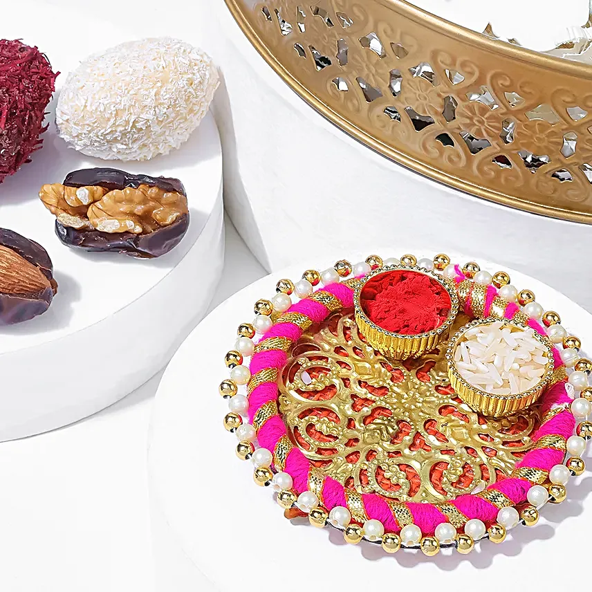 BB Stone Rakhi Festive Keepsake Box