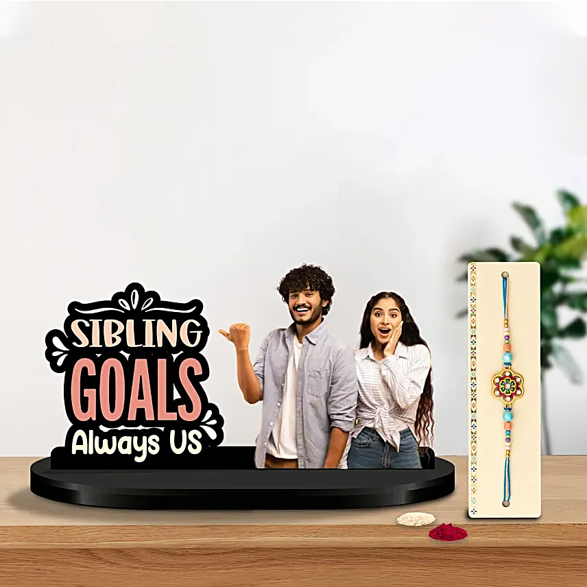 Fun Sibling Bond Rakhi Keepsake