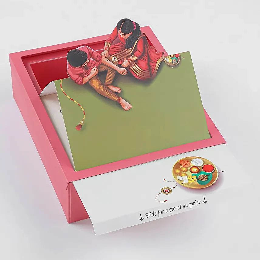 Designer Beads Rakhi Delight Hamper