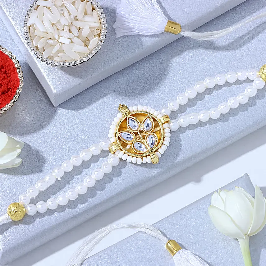 Kundan Rakhi Luxe Treat Hamper