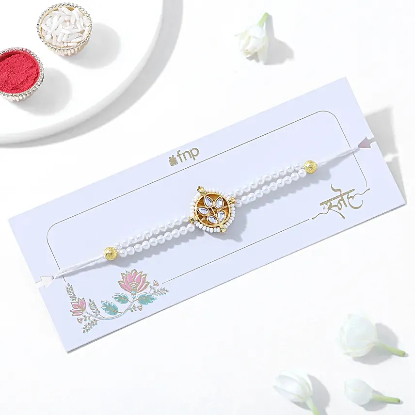 Kundan Rakhi Luxe Treat Hamper