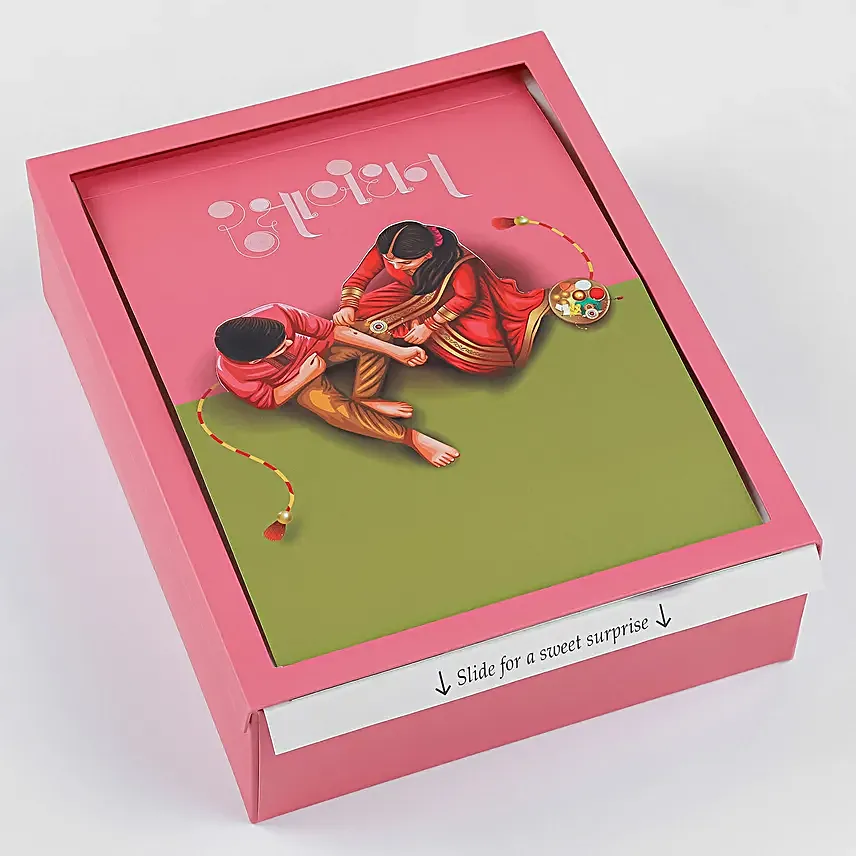 Kundan Rakhi Luxe Treat Hamper