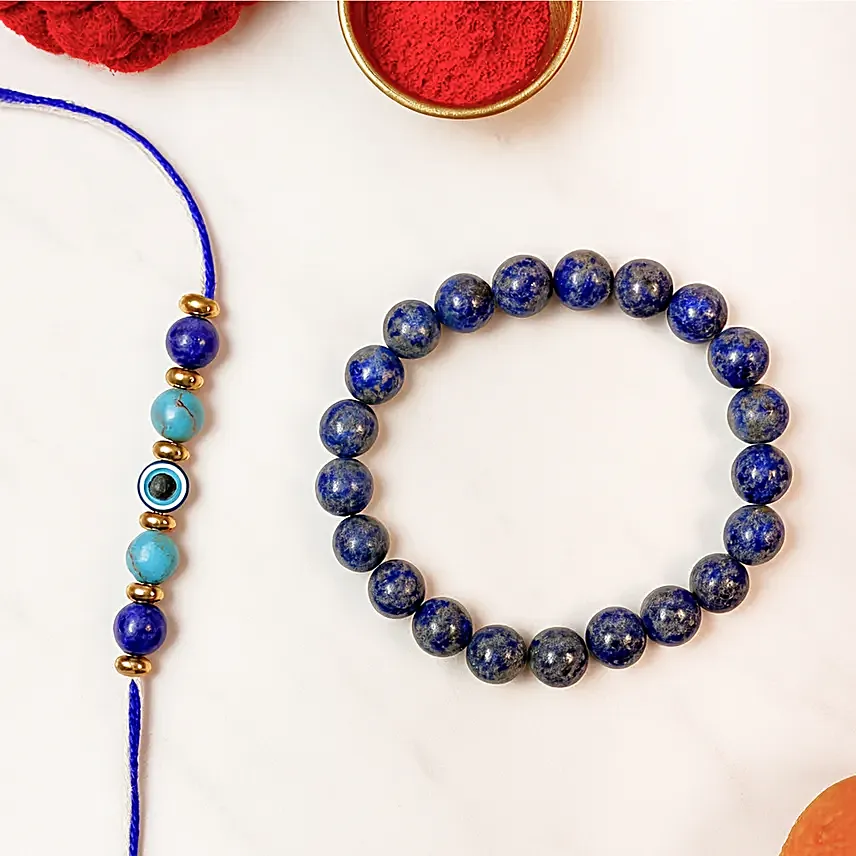 Elegant Protection Rakhi Combo