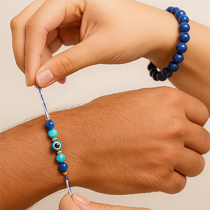 Elegant Protection Rakhi Combo