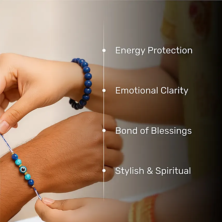 Elegant Protection Rakhi Combo
