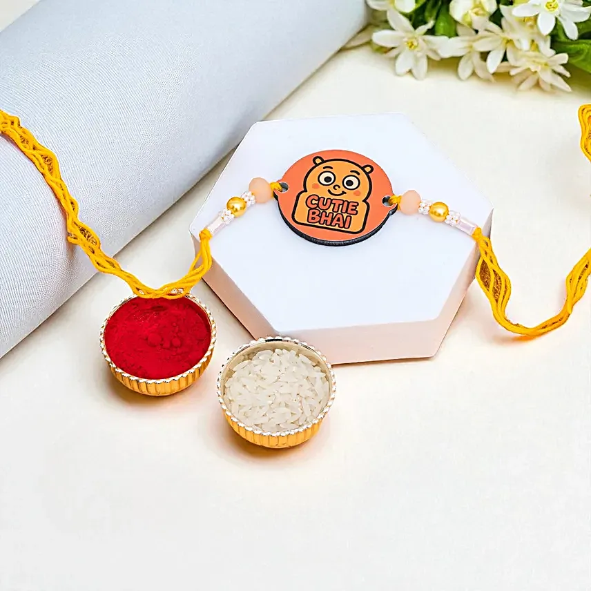 Cutie Bhai Rakhi N Puzzle Combo