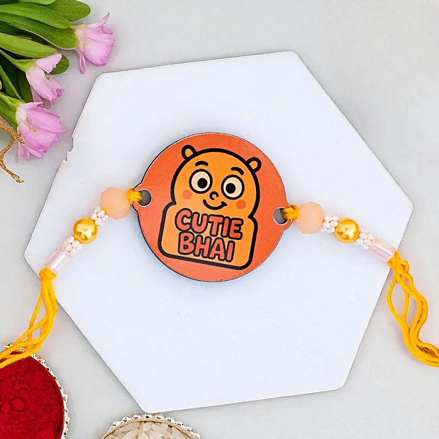 Cutie Bhai Rakhi N Puzzle Combo