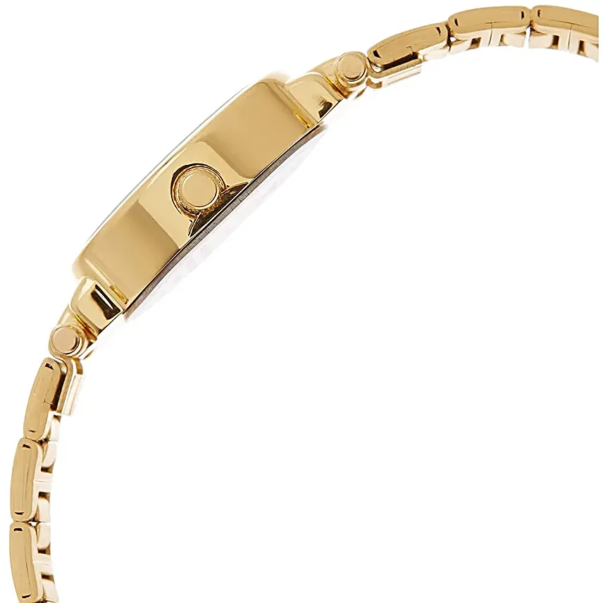 Titan Analog Silver Dial Metallic Strap Women Watch