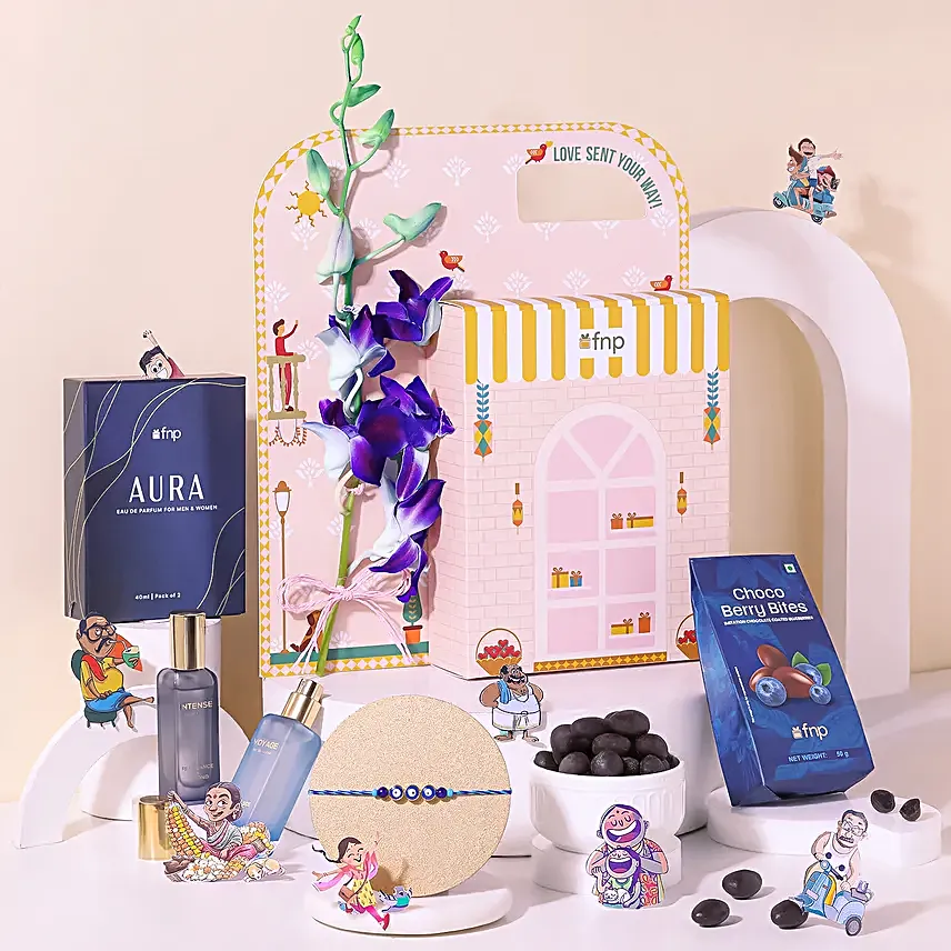 Aesthetic Energy Rakhi Box