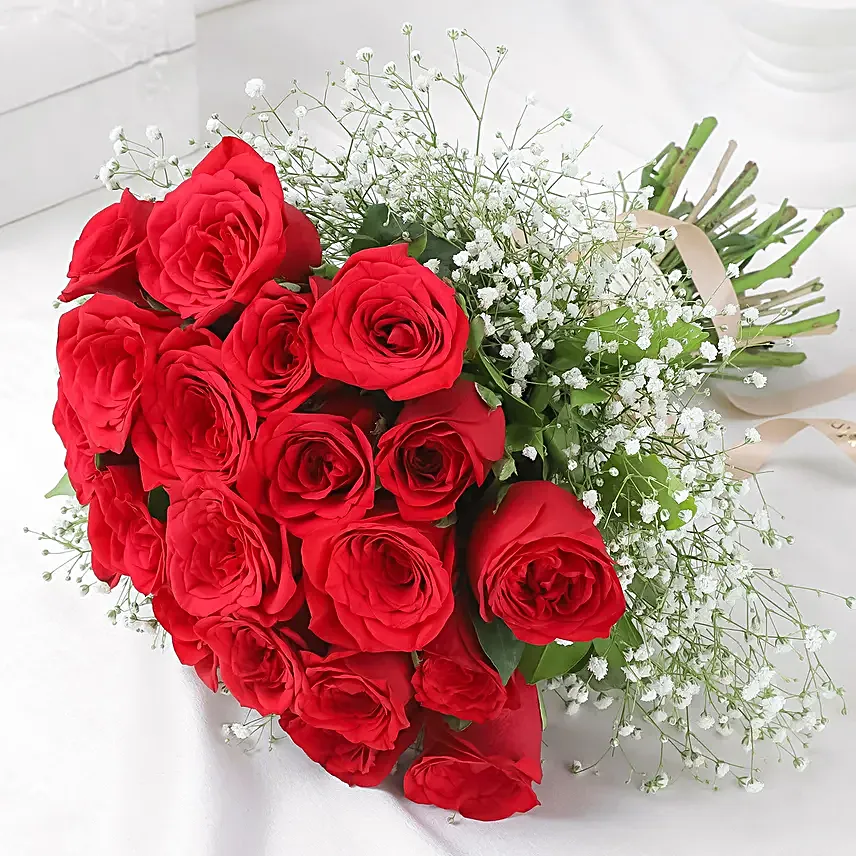 Passionate Red Rose Bouquet