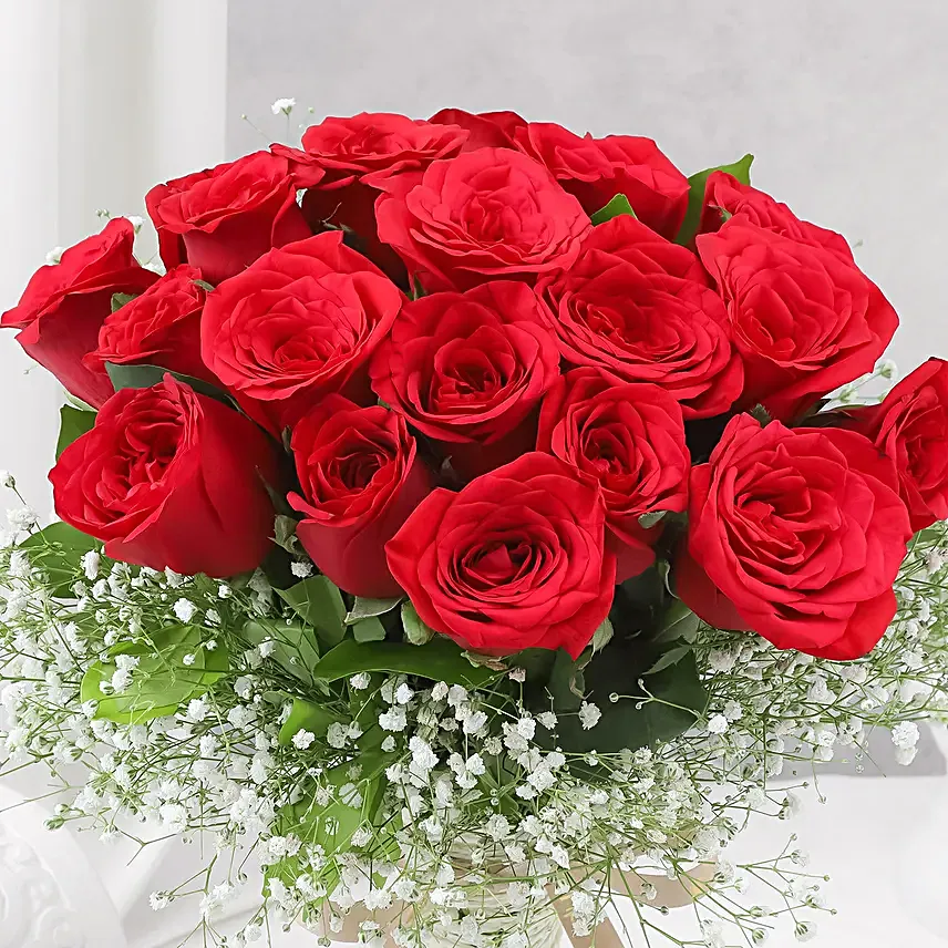 Passionate Red Rose Bouquet