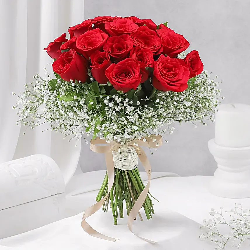 Passionate Red Rose Bouquet