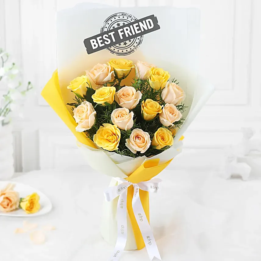 Warmth of Friendship Roses