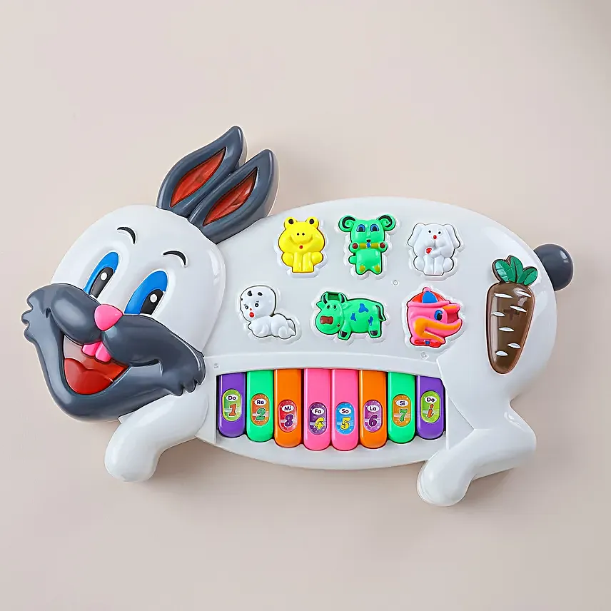 Melody Bunny Piano Gift for Rakhi