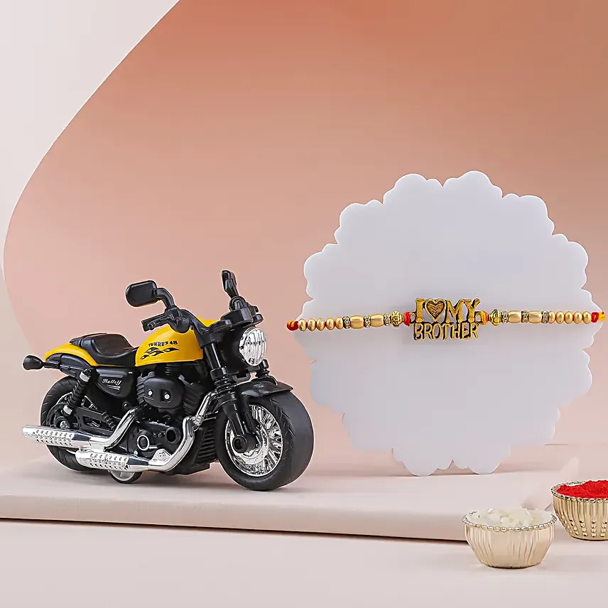 Mini Racer Bike Gift for Rakhi