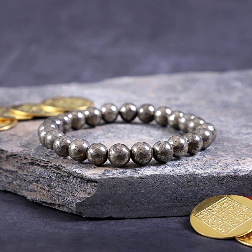 Raw Pyrite Energy Bracelet