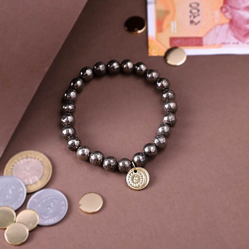 Raw Pyrite Energy Bracelet
