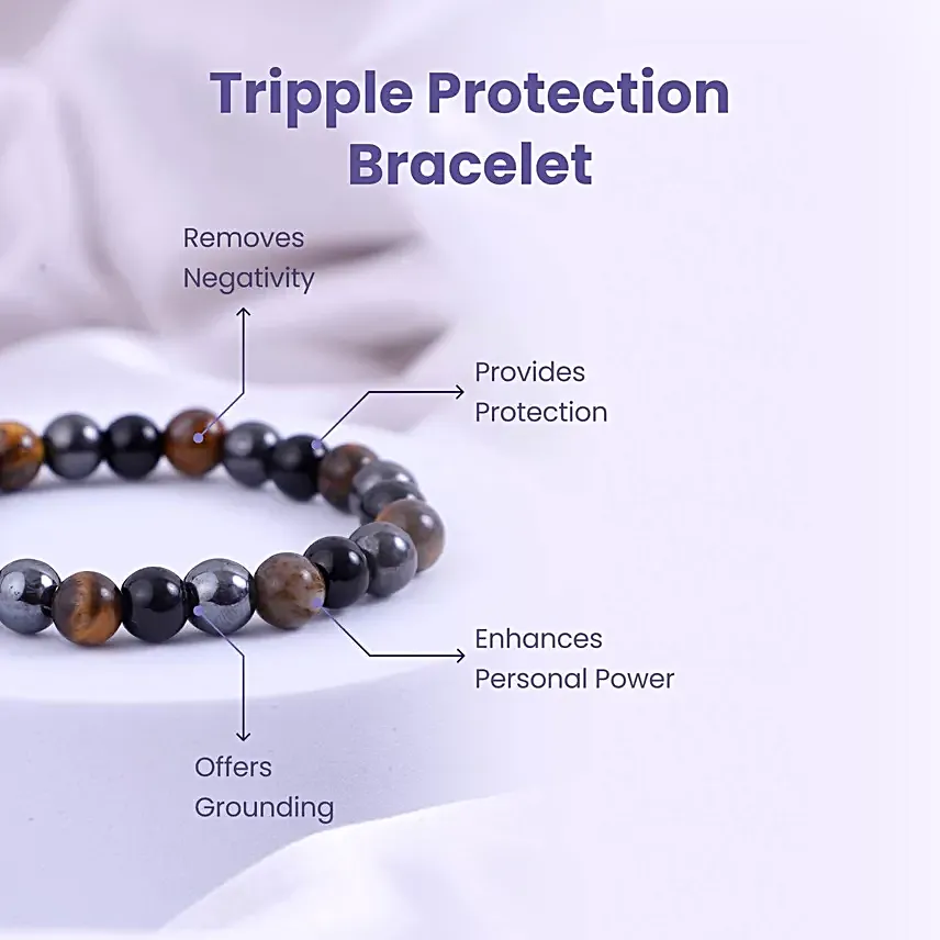Triple Protection Shield Bracelet