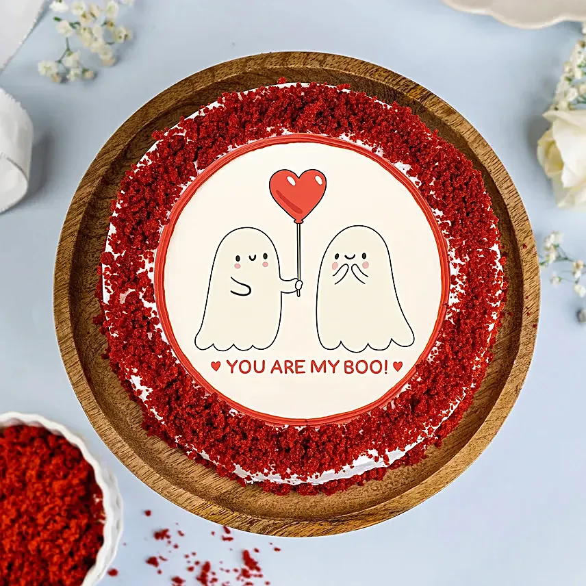 Girlfriend Day Red Velvet Delight Cake