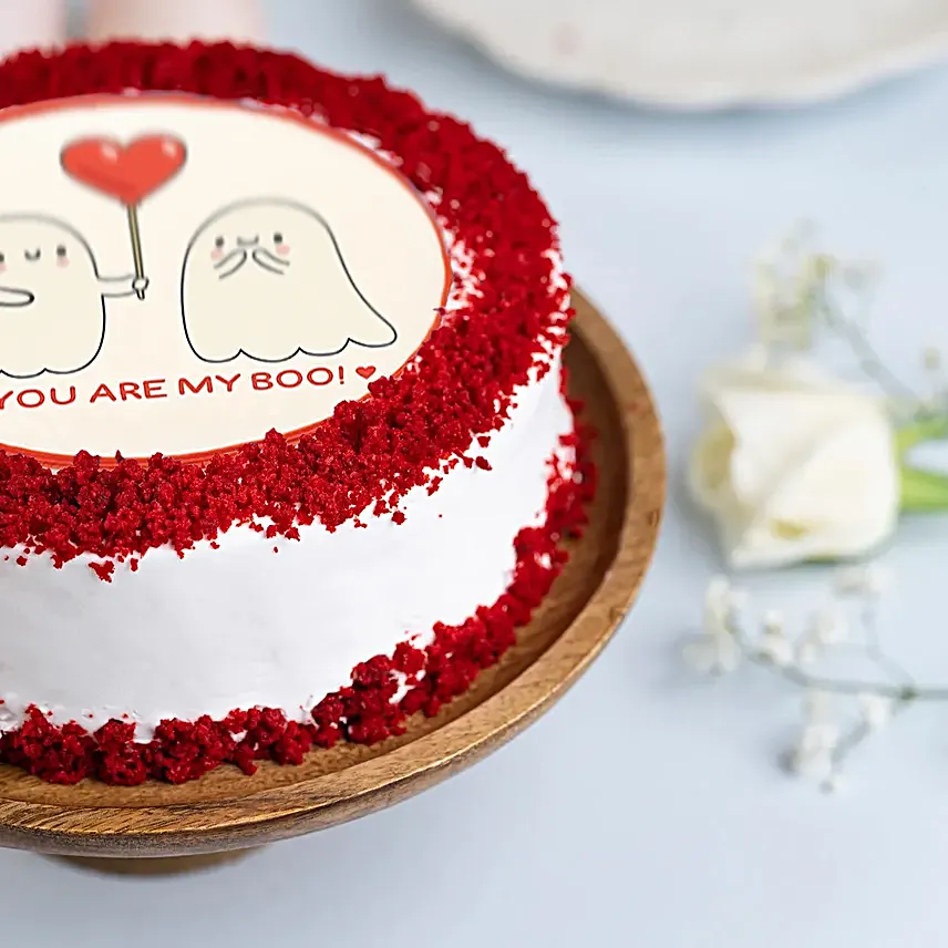 Girlfriend Day Red Velvet Delight Cake