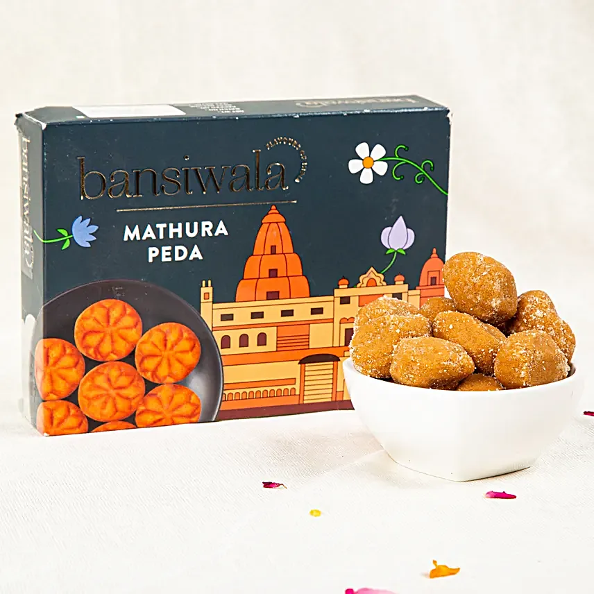 Mathura Peda Delight Rakhi Set