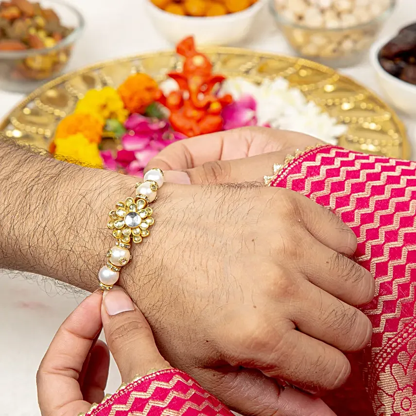 Mathura Peda Delight Rakhi Set