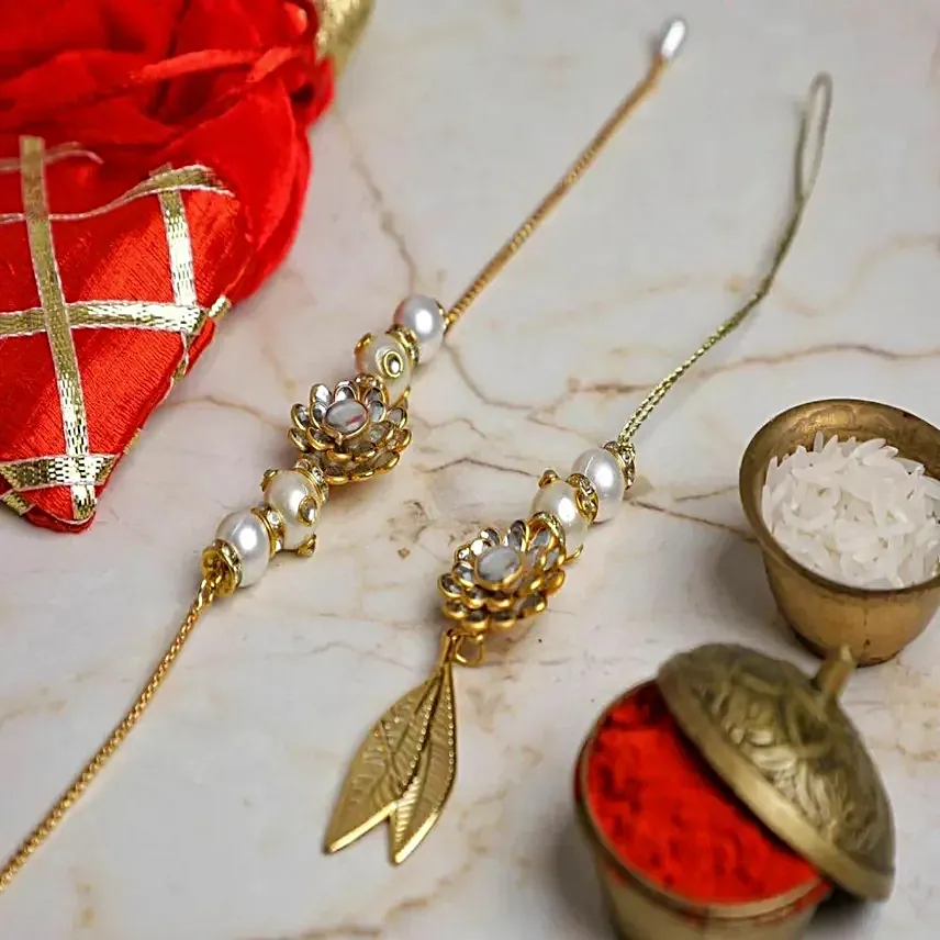 Mathura Peda Delight Rakhi Set