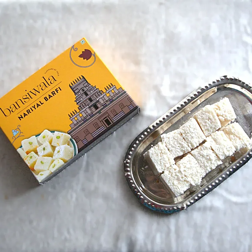 Nariyal Barfi Rakhi Hamper
