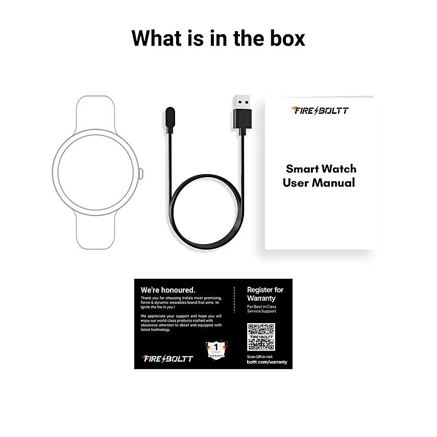 Fire Boltt Gold Utility Smartwatch