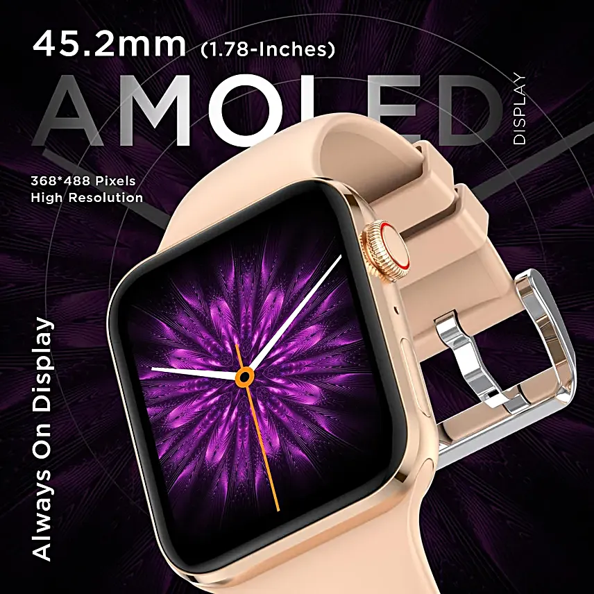 Fire Boltt Rose Gold Smartwatch