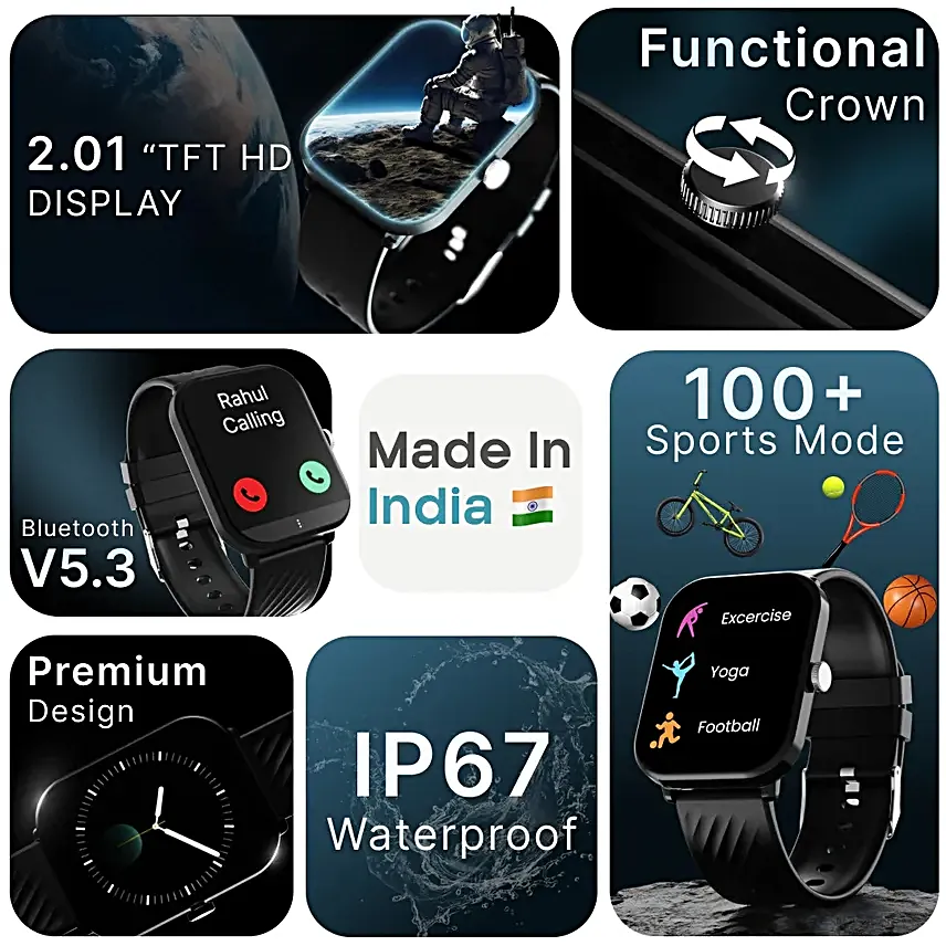 Leaf X121 Sleek Utility Smartwatch