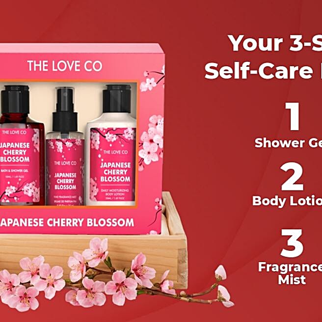Buy/Send The Love Co. Japanese Cherry Blossom Bloom n Glow Set