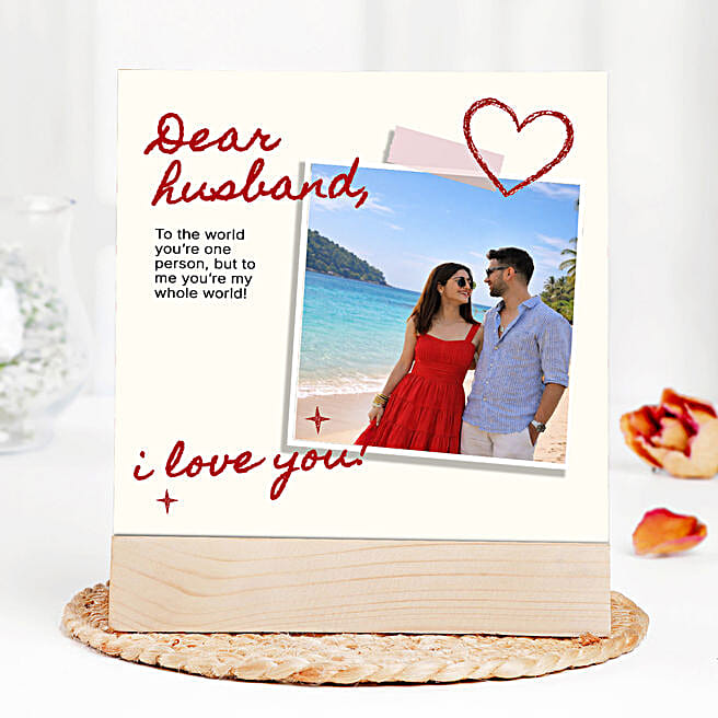Buy/Send Personalised A Note for My Husband Photo Frame Online- FNP