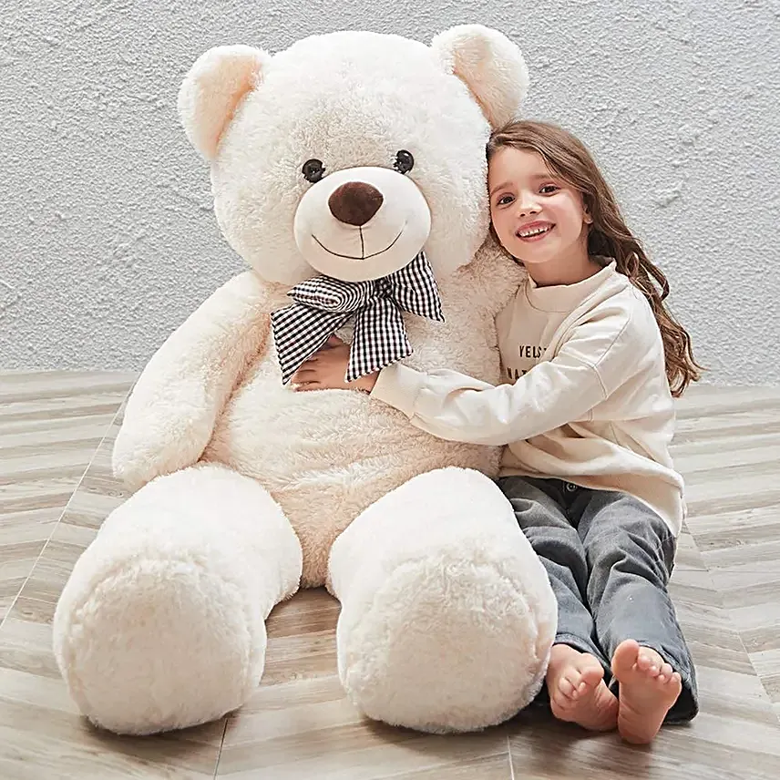 3 Ft Huggable Teddy Bear White