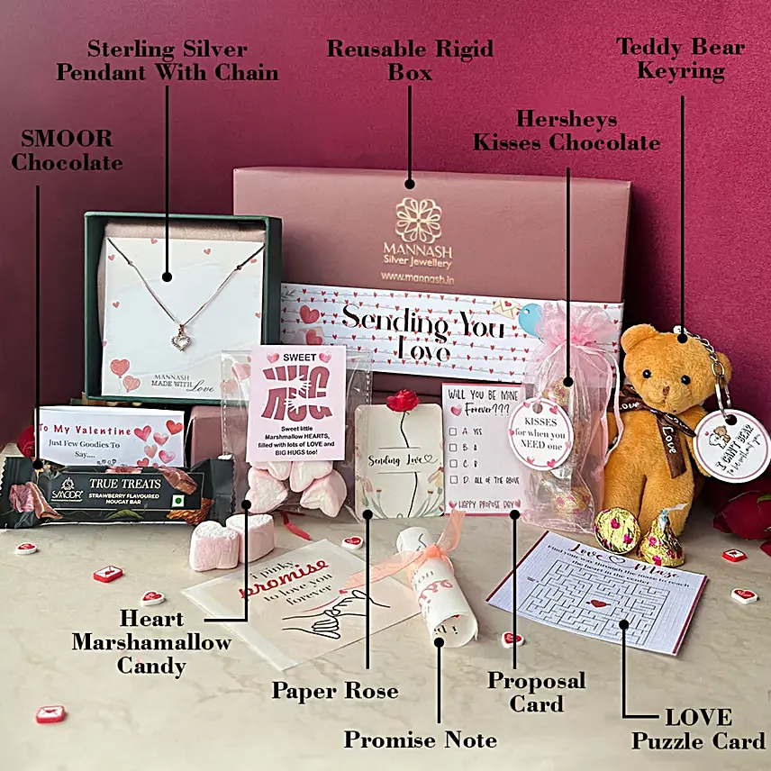 7 Day Valentines Week CelebrationGift Hamper