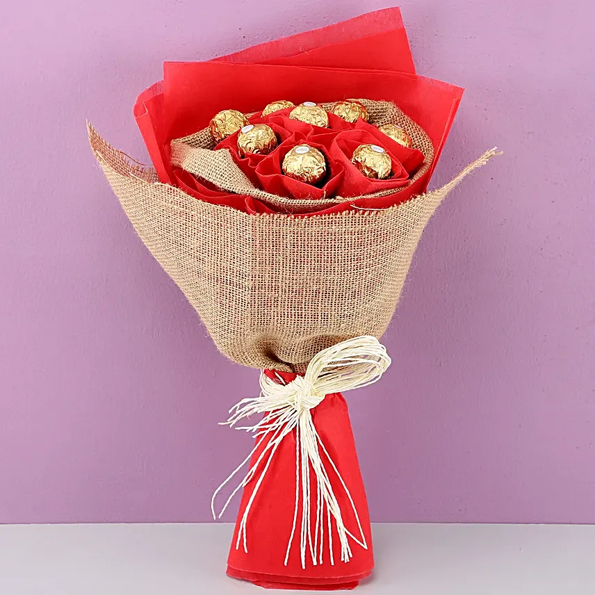 Buy Online Ferrero Rochers Bouquet