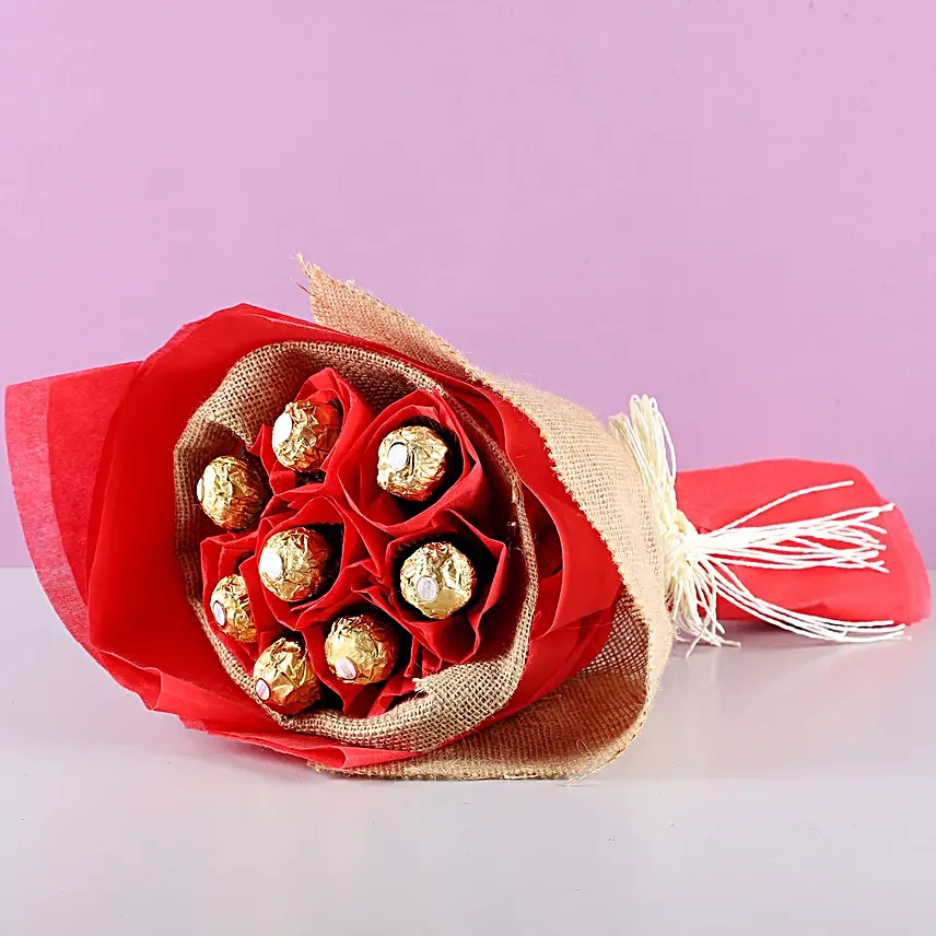 Buy Online Ferrero Rochers Bouquet