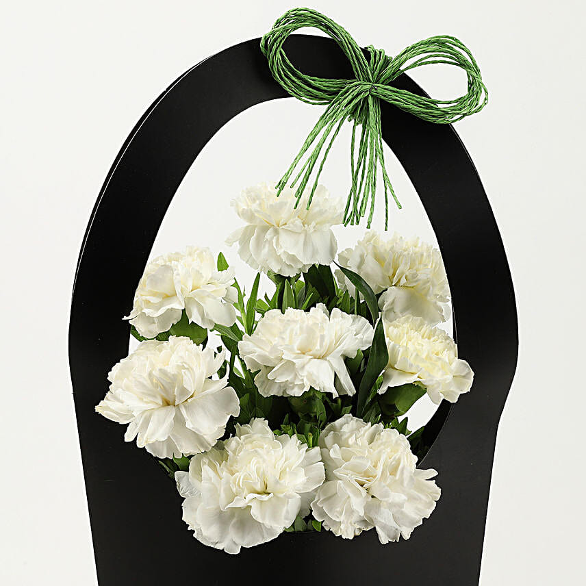 Online Carnations Black FNP Sleeve Bag